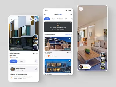 Real estate - Mobile app design design interface mobile app design mobileapp product design property finder real estate ui uidesign uiux uiux design ux uxdesign