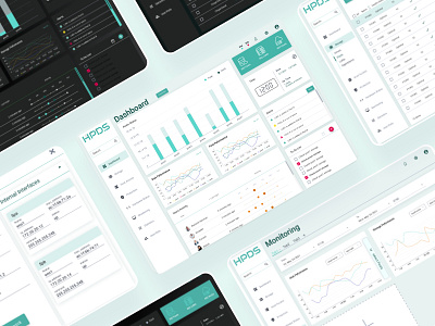 Admin dashboard ui