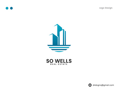 Real estate skyscraper | Property Logo apartments brand identity business logo colorful graphic design illustrator logo logo design logotype property logo realestate