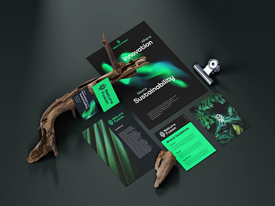 Brand Design: NatureFusion branddesign brandidentity branding design graphic design logo ui ux