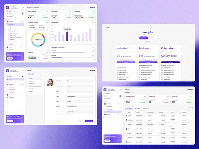 🌟 CRM: Custom Web Interface by Top Mobile Website Developers 3d agency architecture clean design industrial minimal mobile ui visualisation web website