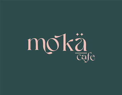 moka cafe logo Design 3d animation branding business card cafe card design graphic design illustration logo motion graphics restarunt typography ui ux vector