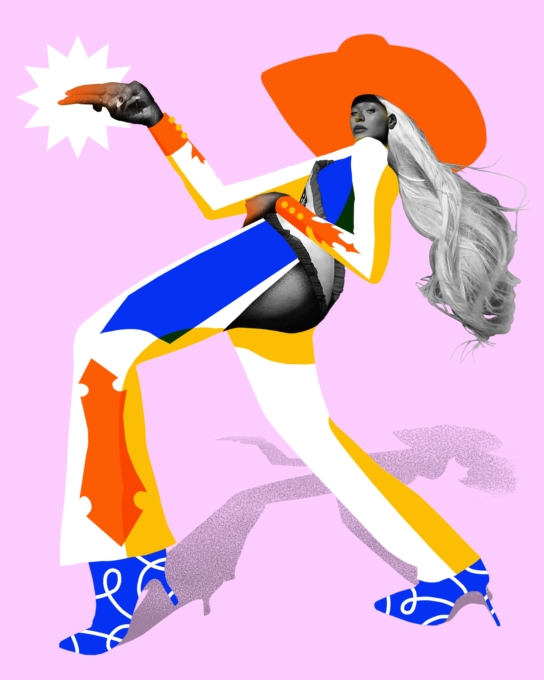 Beyonce Cowboy Carter adobe artwork beyonce collage collageart design digital illustration drawing graphic design illustration mixedmedia music