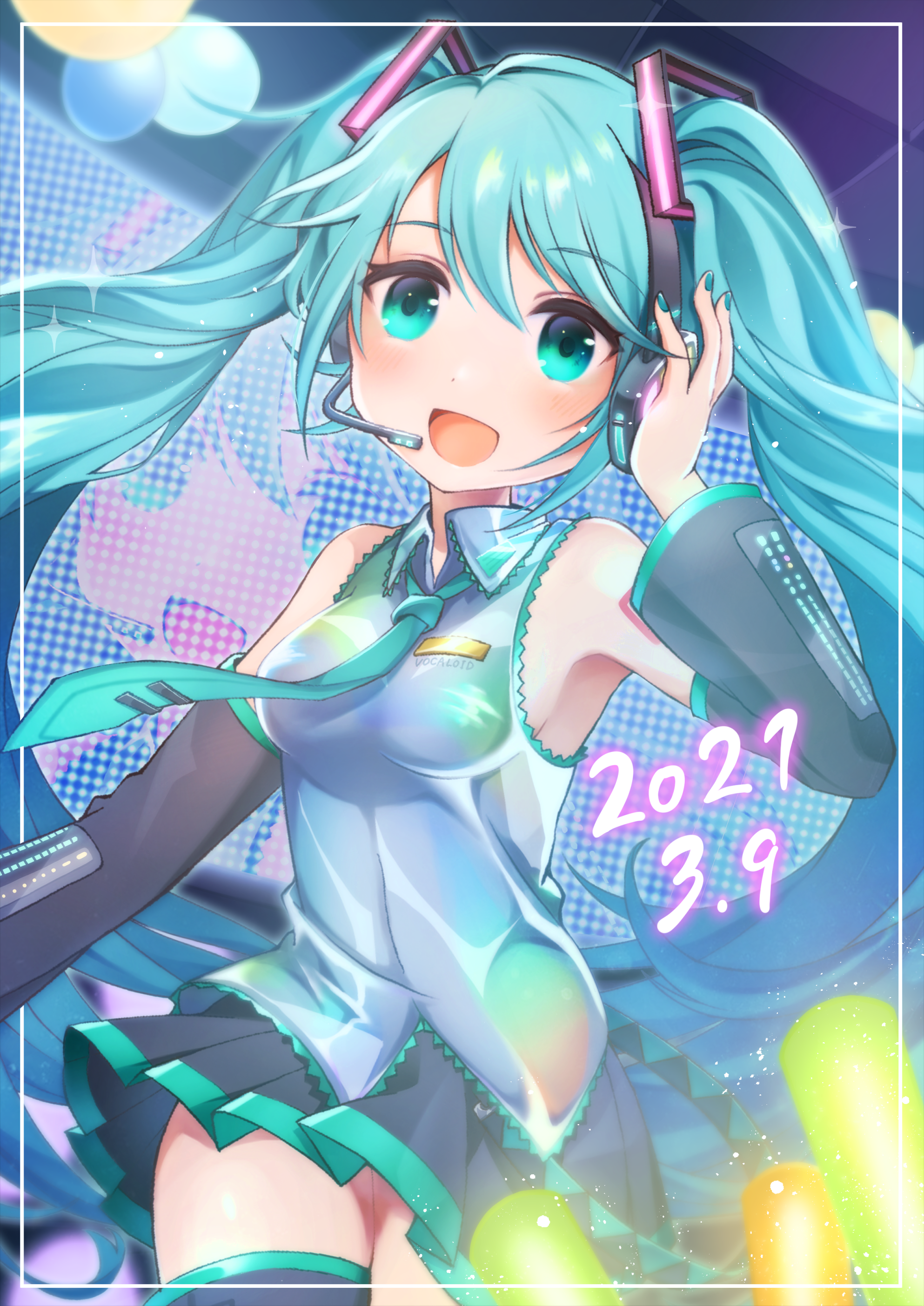 Miku -2021- fanart illustration