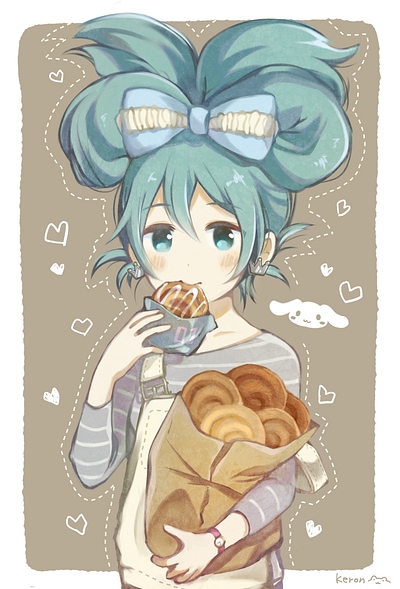 Cinnamon Bread fanart illustration