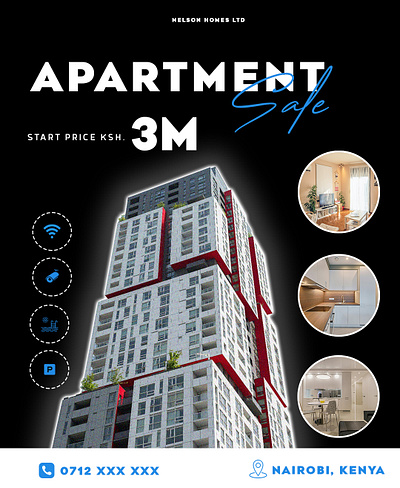 APARTMENT SALE DESIGN graphic design ui