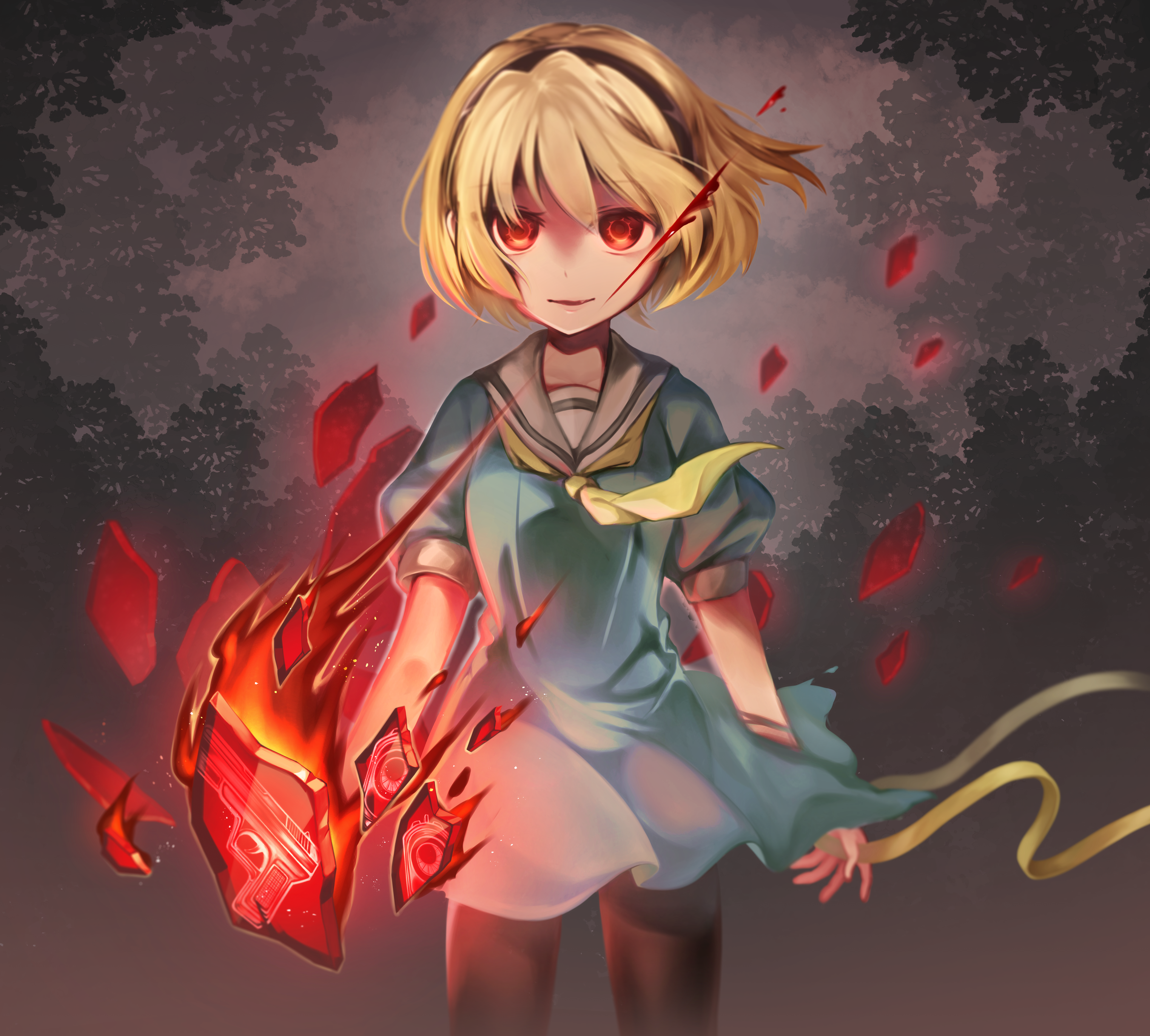 Satoko fanart illustration