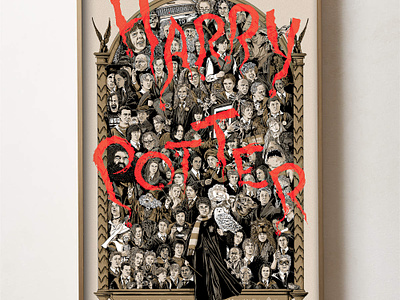 Harry Potter Poster dumbledore harry potter hogwarts magic wizard