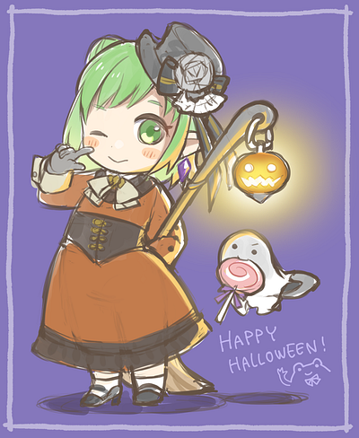 Happy Halloween illustration