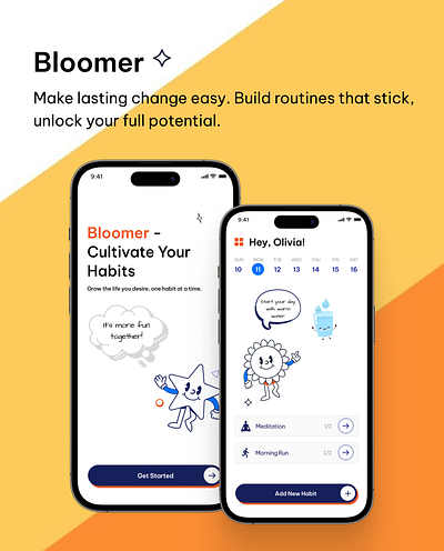 Bloomer branding design graphic design icon illustration logo typography ui ux