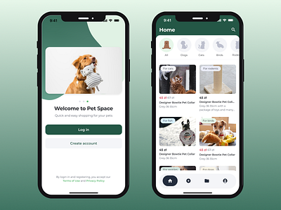 Marketplace for pets android design e commerce ios marketplace mobile mobile design pets platform sell ui ux