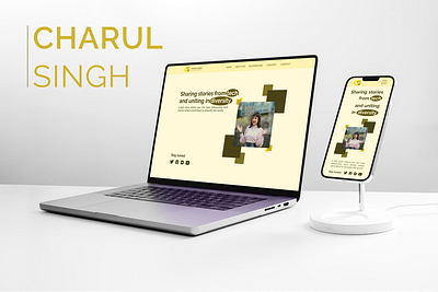 Charul Singh | UI/UX Web Design | Logo & Branding branding color palette creativity design design thinking digital design graphic design logo ui ui design user experience user interface ux web design website