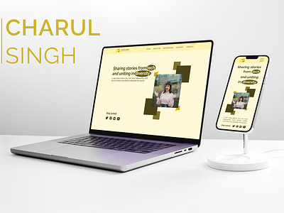 Charul Singh | UI/UX Web Design | Logo & Branding branding color palette creativity design design thinking digital design graphic design logo ui ui design user experience user interface ux web design website