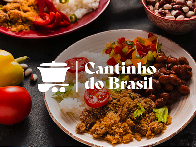 Cantinho do Brasil brand design branding brazil food logo logo design restaurant