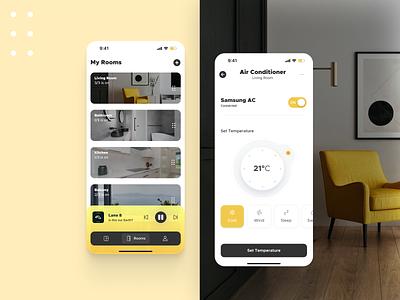 Smart Home cards cards ui drag cards ui home app home mobile app mobile app mobile design smart home smart home app smarthome temperature ui ui uiux