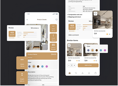 Kitcheno- Mobile App ui