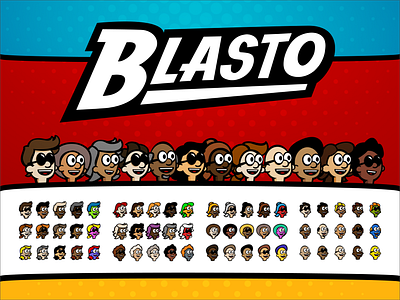Blasto Figma cartoon character comic face human illustration people person