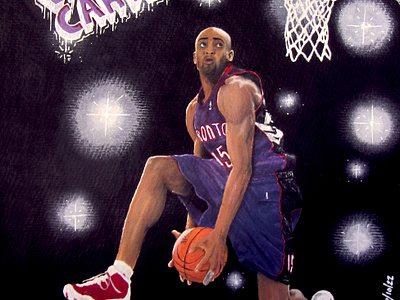 Vince Carter Illustration basketball draw drawing graphic design illustration ilustracion nba