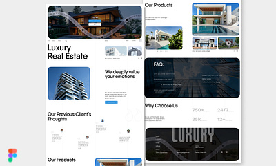 Real Estate Website Landing Page UI Design behance creative ui creative interface design daily ui design ui dribbble ecommerce ui featured ui interaction design landing page ui design landing page web ui design modern ui real estate website trend design ui trending 2024 ui ux user interface webpage landing page website e commerce website ui design
