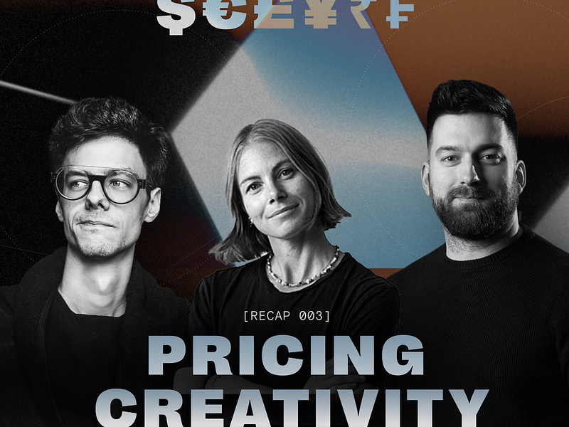 Pricing Creativity branding design design podcast graphic design illustration low key legends pricung strategy product design recap 03 rogue studio rogue studio podcast typography ui ux web web design website