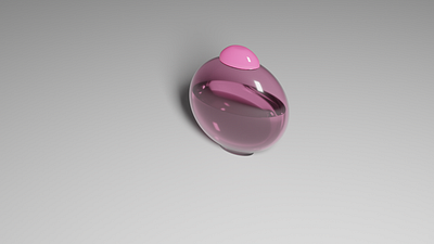 3D modeling of a perfume bottle. 3d 3d modeling blender design graphic design project