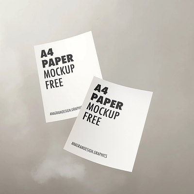 Paper A4 - Free Mockup a4 anagramdesign free free mockup freebie freebies mockup paper paper mockup paper sheet psd