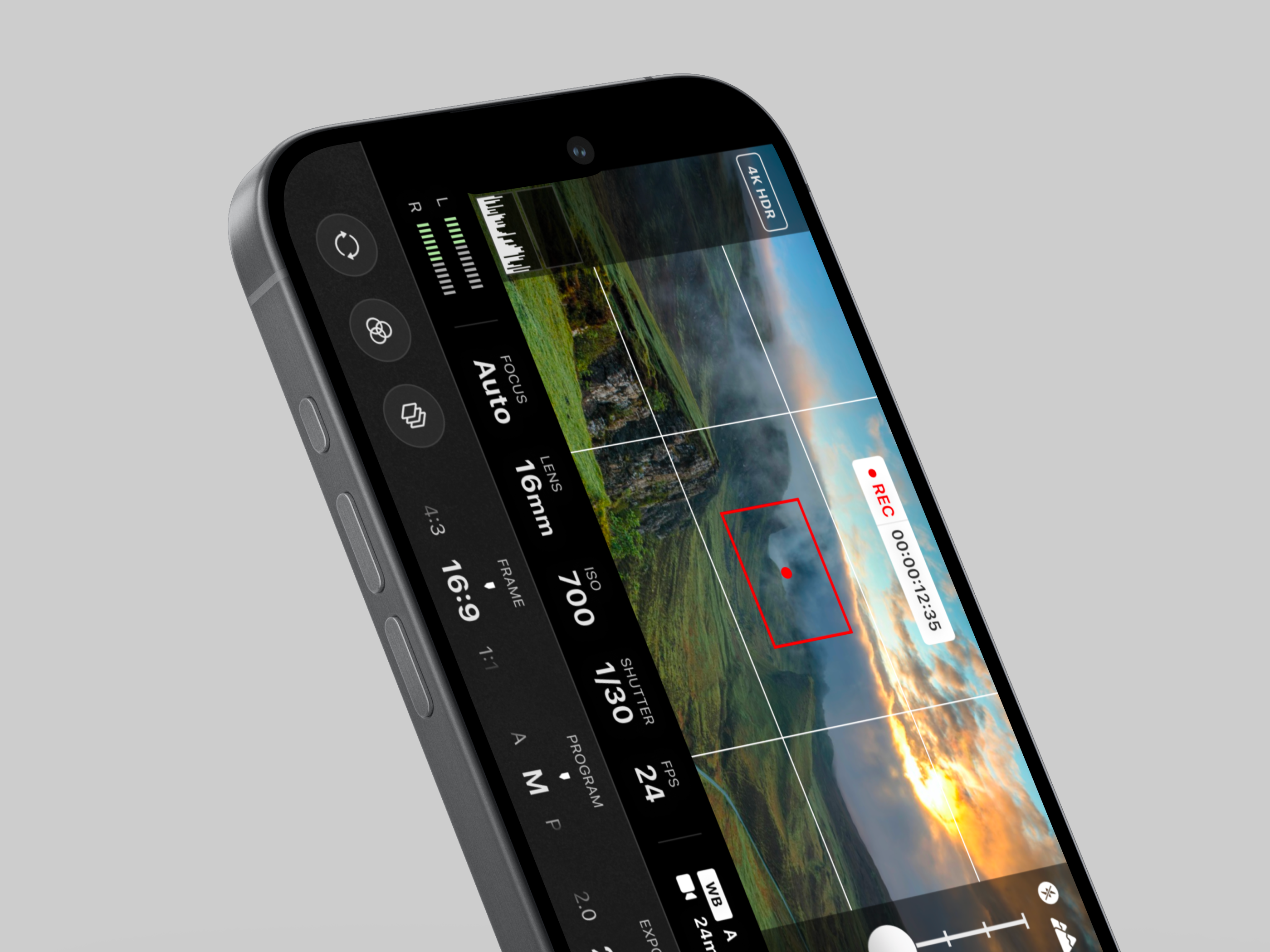 Camera App Interface application camera camera app canon design dslr figma interface mountain new nikon product design recreate shadows ui video recording