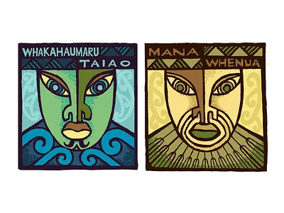 Environmental Maori Themed Mural aotearoa illustration mana maori art maori artist mural new zealand painting whakapapa whenua