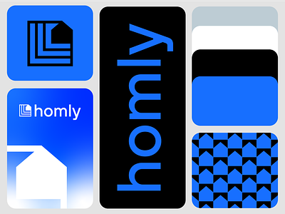 homly — logo design (real estate) branding case study concept daily eddesignme el salvador home homly interaction life logo monogram real estate