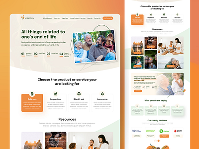 WiserNow Australia End of Life Website Web App branding design end of life graphic design illustration logo mobile design ui ui elements ux web design website design wills wisernow wisernow au