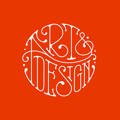 Art & Design - Lettering art art direction badge brand design branding design illustration lettering letters logo logo design