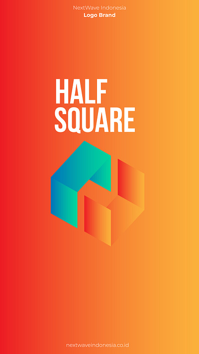 HALF SQUARE - Design Logo branding graphic design logo