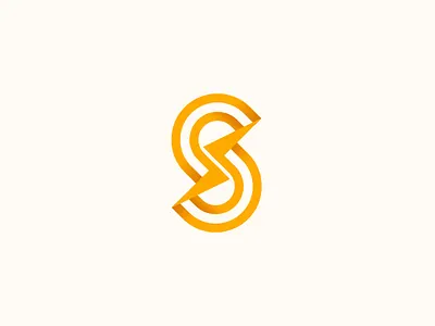 Lightning S abstract bolt branding design electric energy graphic design icon initial lightning logo modern motion graphics vector