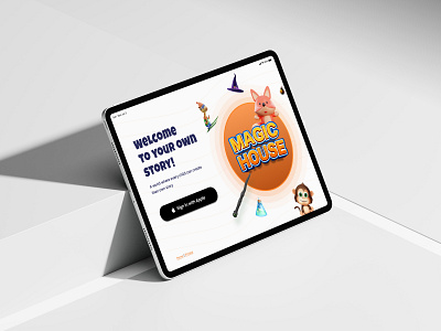 Magic House 3d animation app design branding casestudy creative design graphic design idea illustration logo magichouse mobile app case study motion graphics story ui