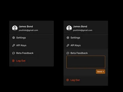Feedback Component Design app design design figma graphic design ui uiux ux
