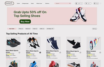 Best Selling Product Page UI Design - 063 063 100days ofui 63 best of best selling product daily ui 063 dailyui dailyui 063 dailyui063 day063 ui uiux