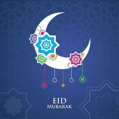 Eid Mubarak Social Media Post Design eid mubarak design eid mubarak social media design graphic design post design social media post vector
