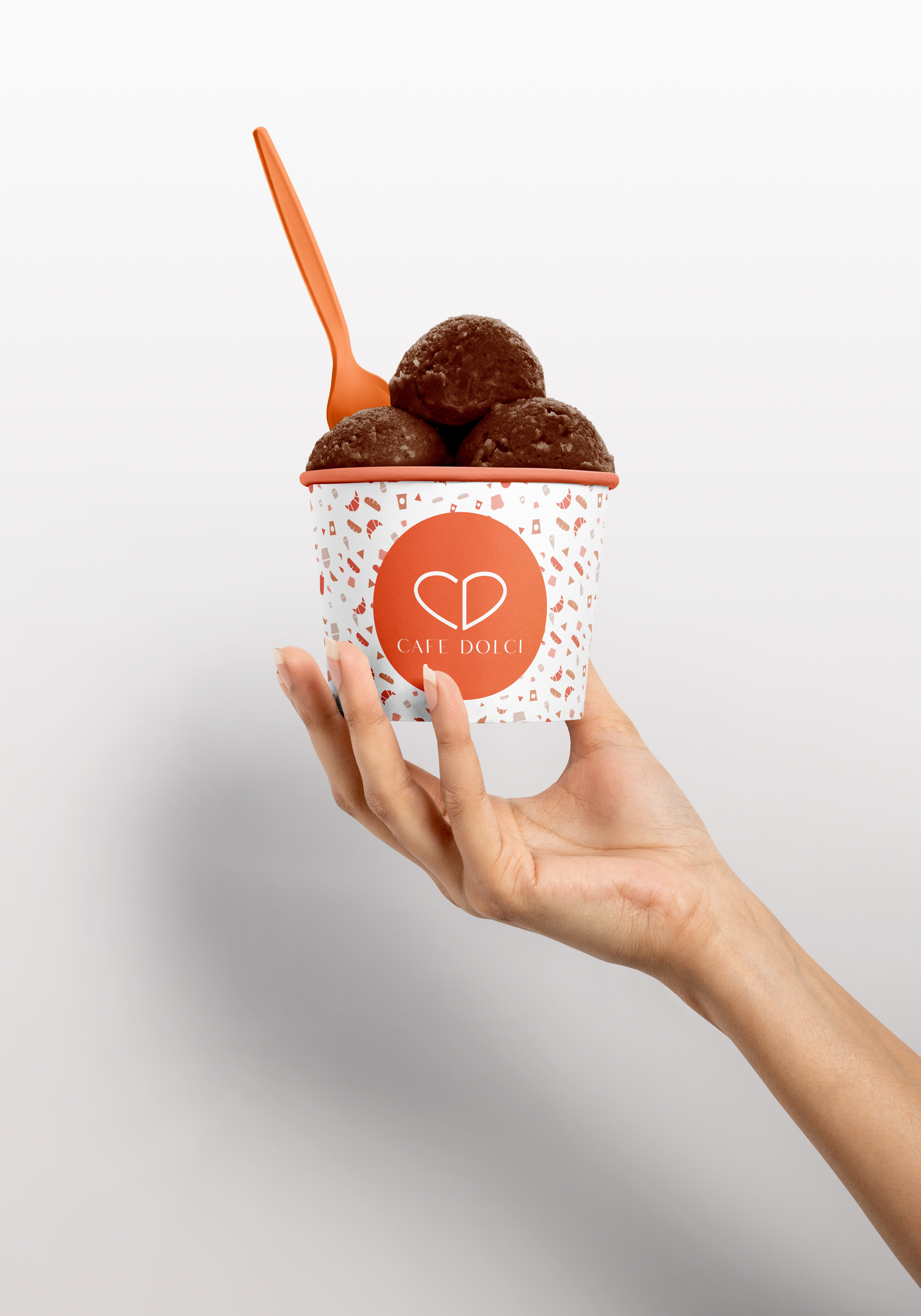 Cafe Dolci Packaging Design advertising bakery branding food graphic design marketing packaging packaging design product design visual identity