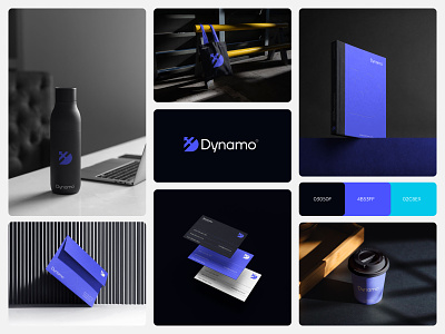 Dynamo - Brand Identity brand brand guideline brand identity branding design identity logo logo design modern logo visual identity