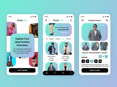 Fashion eCommerce Mobile App UI Design app ui design ecommerce app ui design fashion app ui design fashion ecommerce app fashion ecommerce mobile app