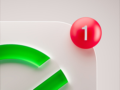 Sberbank app 3d logo