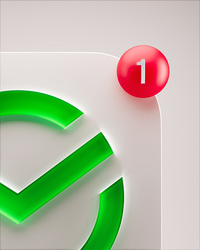 Sberbank app 3d logo