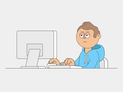 Some Practice Files (Science of Character Animation) animation character animation motion graphics practice