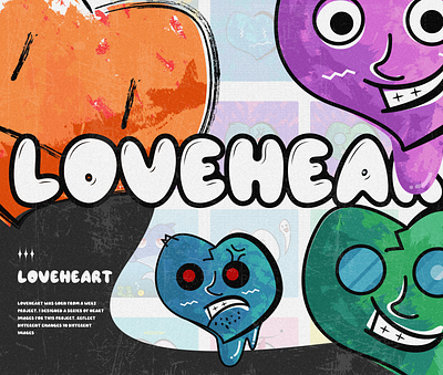 LOVEHEART design illustration