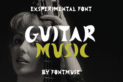 Guitar Music Font font guitar music