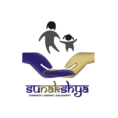 SUNAKSHYA logo abstract brand branding design graphic design logo logo design logo designing logo making real client women based brand logo