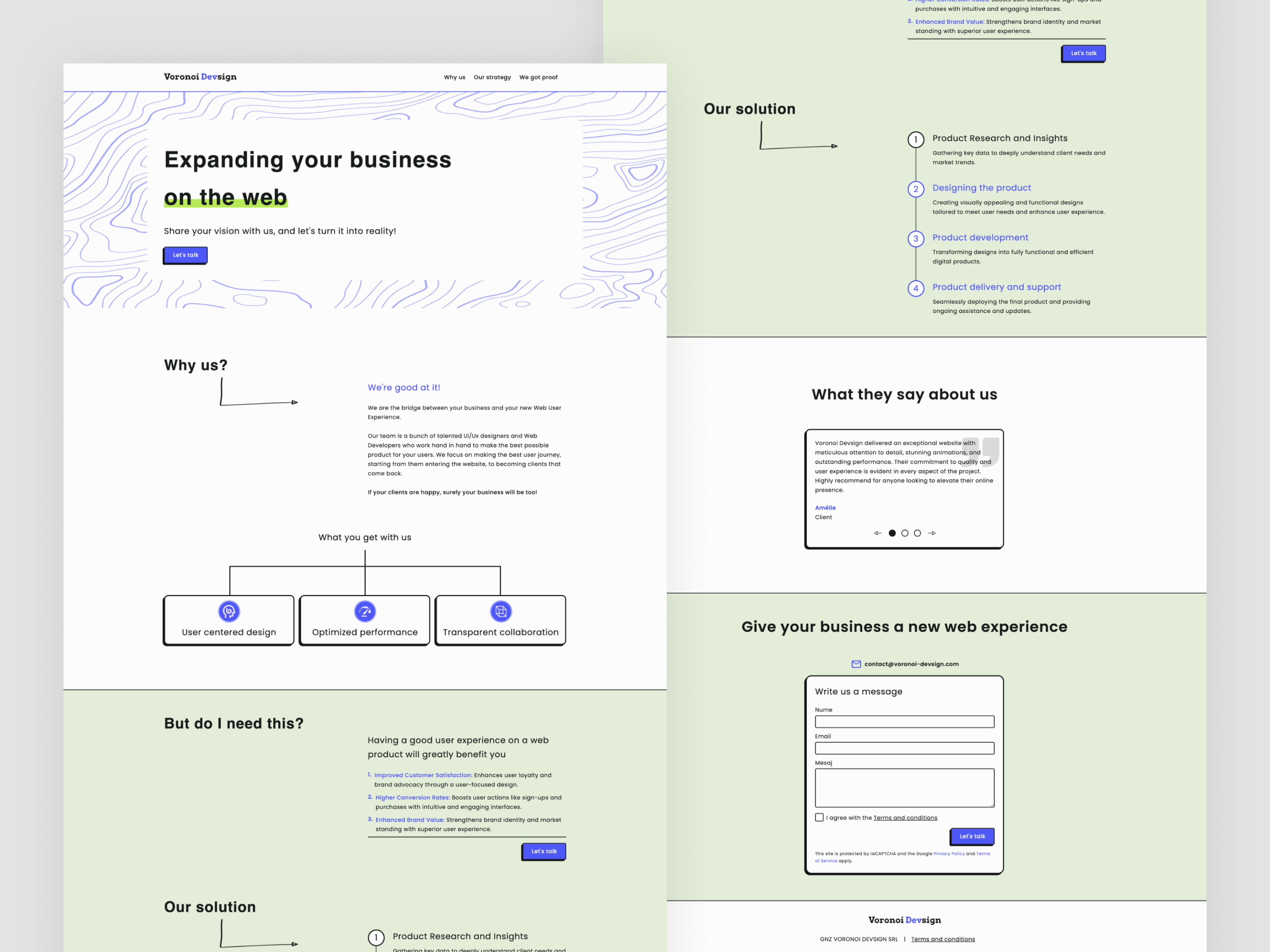 Voronoi Devsign Ui/Ux Agency | Website Design agency design ui uiux design ux website