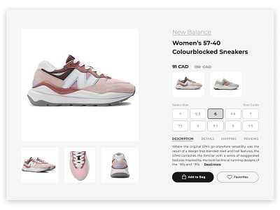 Shoe product card product card shoe shoe card shoes ui user interface uxui uxui design web design