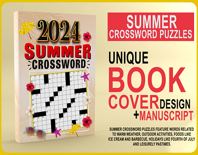2024 Summer Crossword Puzzles Book Cover Design bike logo design blank comic cover blank comic desgin book cover design book cover designs book covers caregiver logbook caregiverlogbook caregivers logbook clean cover design coloring cover coverdesign covers design hiking logbooks kdp book cover kdp books cover kids book social media post socialmwdia