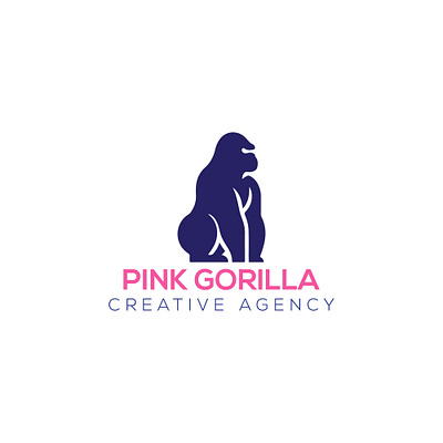 Minimalistic gorilla logo! animal logo branding business logo creative design gorilla logo graphic design illustration logo logobrand minimal minimalistic modern simple vector